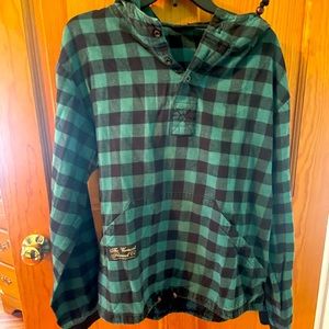 Vermont flannel hoodie